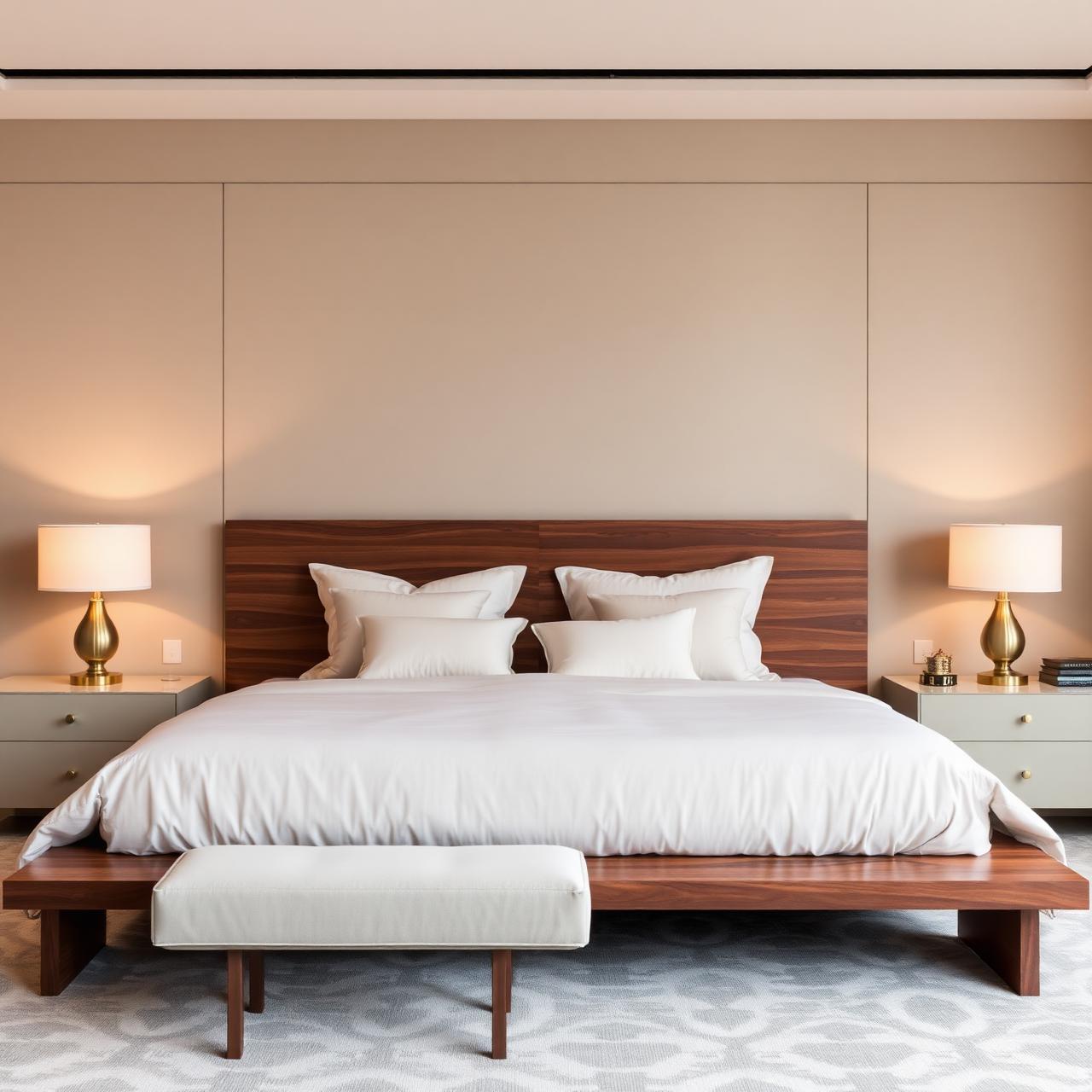 Walnut Bed